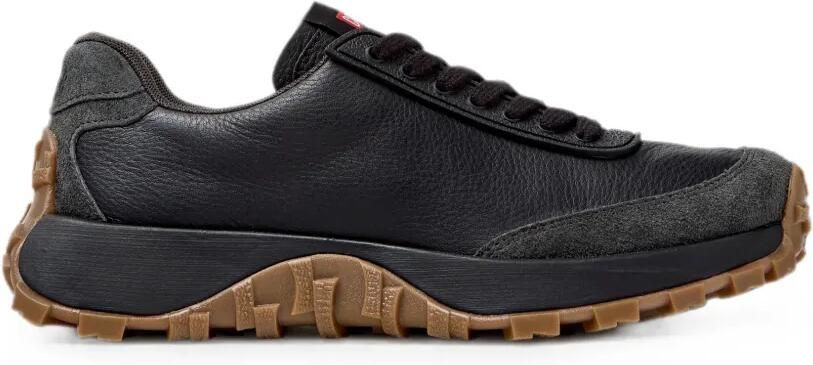 Camper Drift Trail leren sneakers Zwart