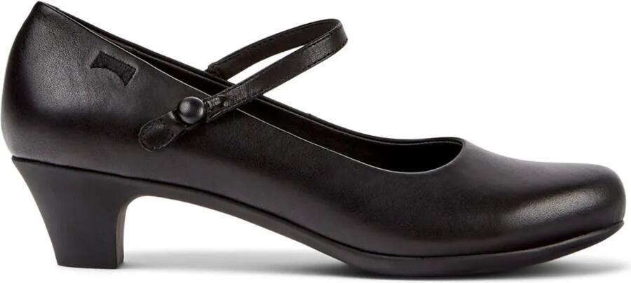 Camper Helena leren pumps Zwart