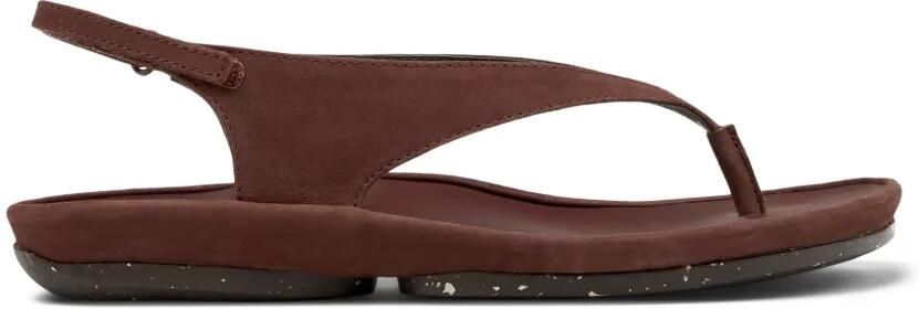 Camper Isla leren sandalen Bruin