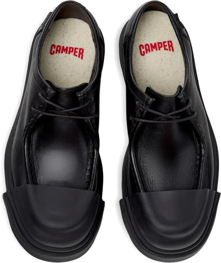 Camper Junction derby schoenen met rubberen neus Zwart - Foto 2