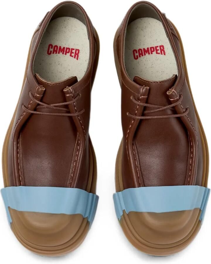 Camper Junction leren Derby schoenen Bruin - Foto 2