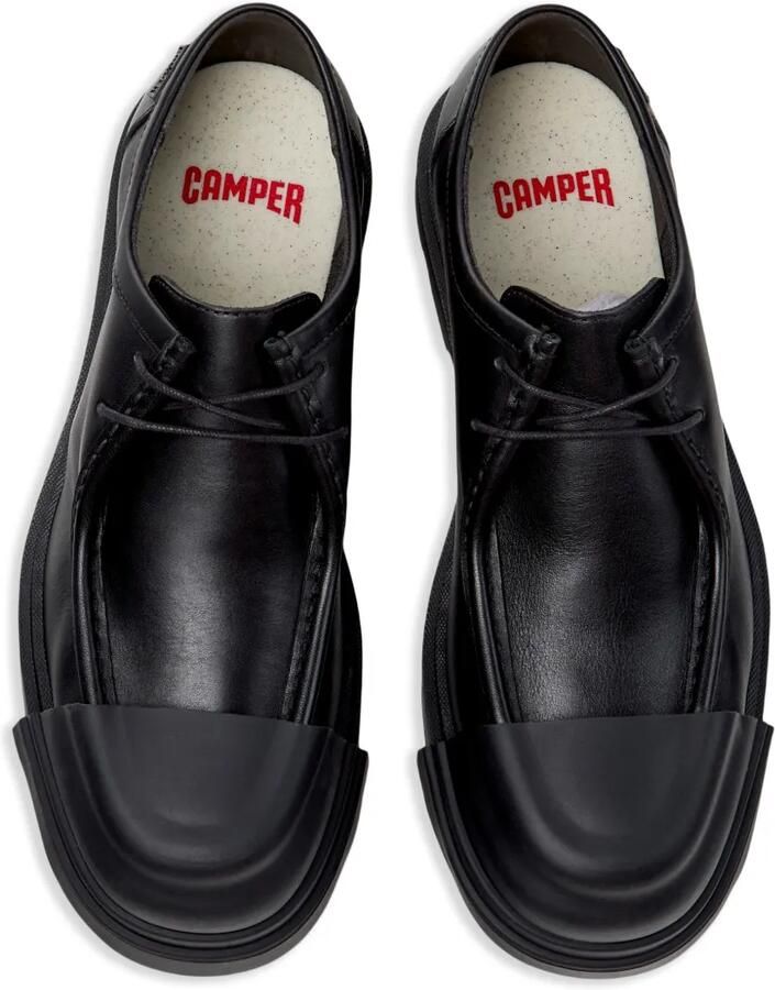 Camper Junction leren derby schoenen Zwart - Foto 2
