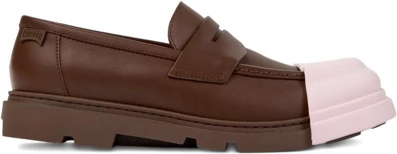Camper Junction leren loafers Bruin