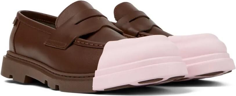 Camper Junction leren loafers Bruin - Foto 5
