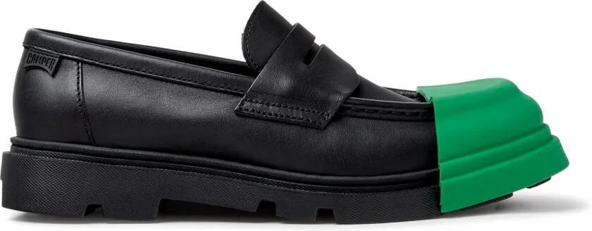 Camper Junction leren loafers Zwart