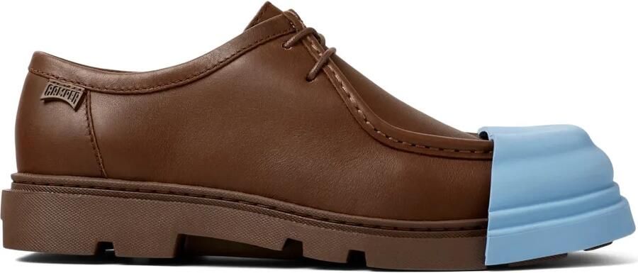 Camper Junction leren veterschoenen Bruin