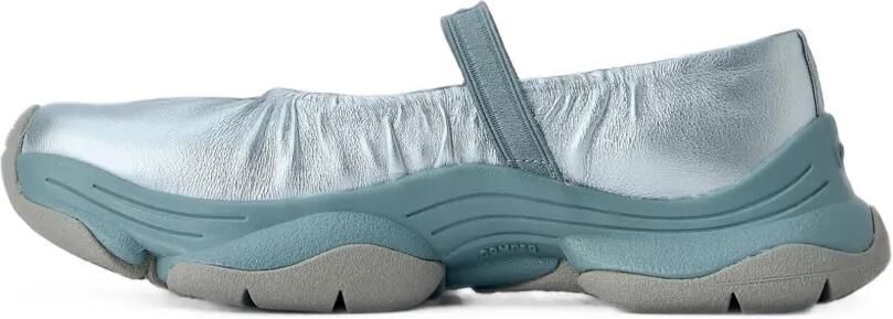 Camper Karst 2 leren slip-on sneakers Zilver - Foto 4