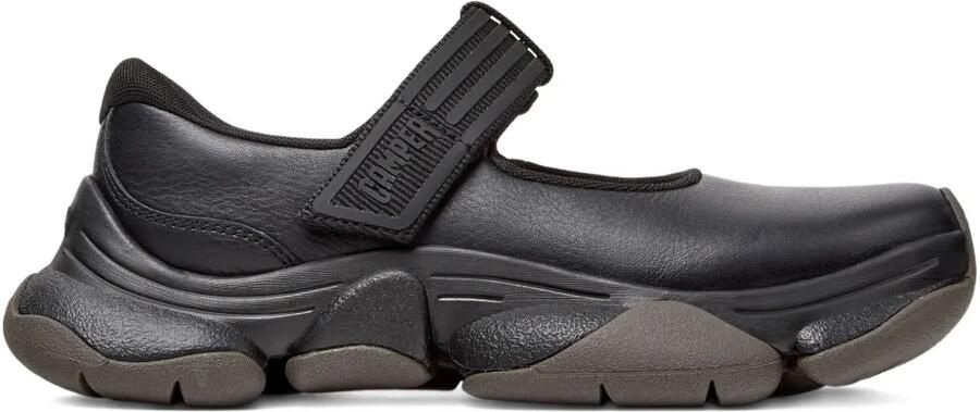 Camper Karst 2 leren slip-on sneakers Zwart
