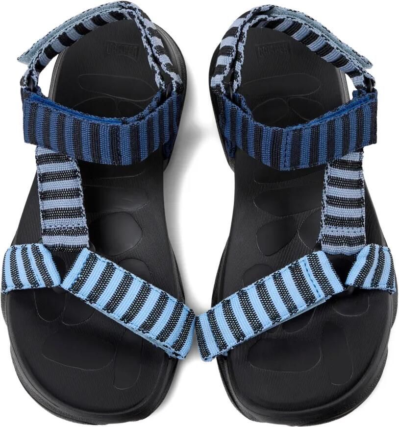 Camper Karst gestreepte sandalen Blauw - Foto 2