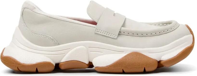 Camper Karst leren loafers Beige