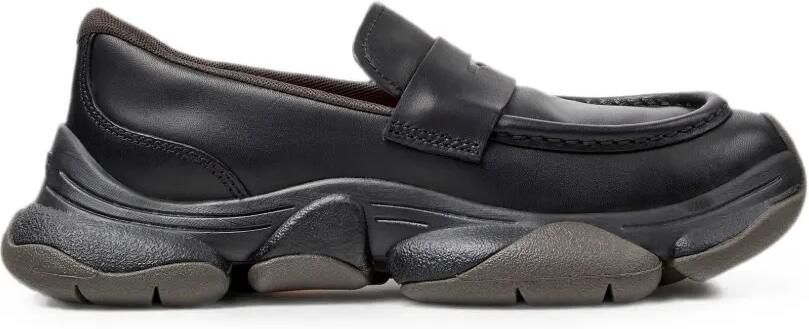 Camper Karst leren loafers Zwart