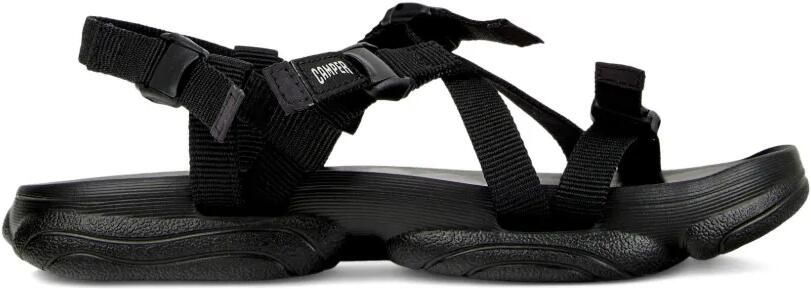 Camper Karst sandalen met bandje Zwart