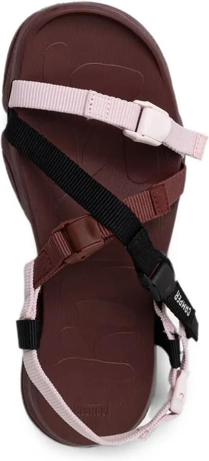 Camper Karst sandalen met gespsluiting en bandjes Roze - Foto 3