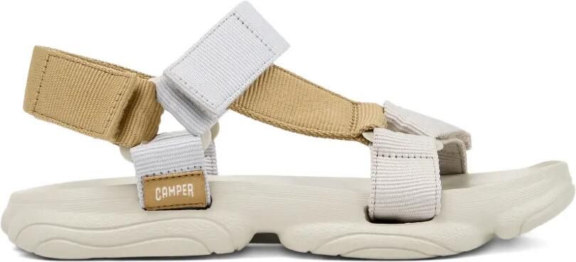 Camper Karst sandalen met klittenband Beige