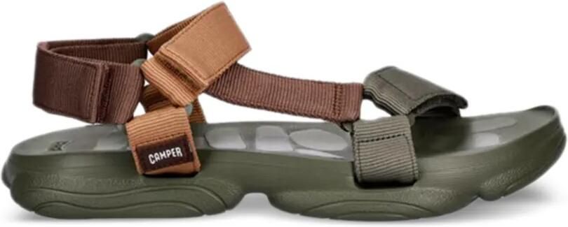 Camper Karst sandalen met klittenband Groen