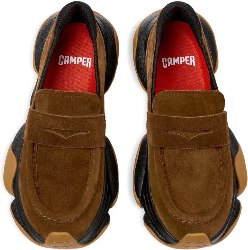 Camper Karst suède loafers Bruin - Foto 2