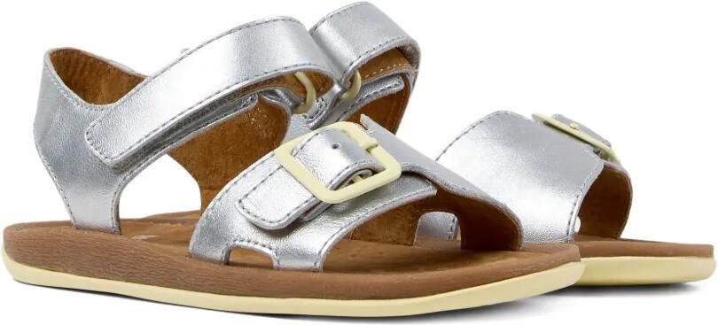 Camper Kids Bicho sandalen met gesp Zilver