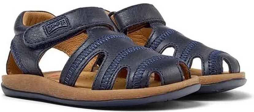 Camper Kids Bicho sandalen met klittenband Blauw
