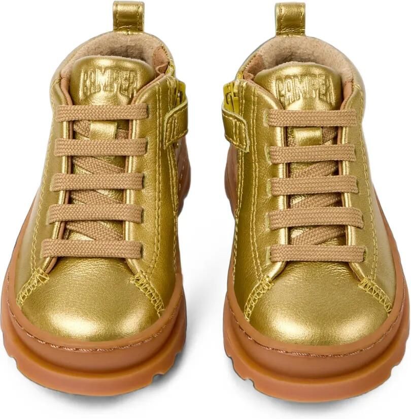 Camper Kids Brutus leren sneakers Goud - Foto 2