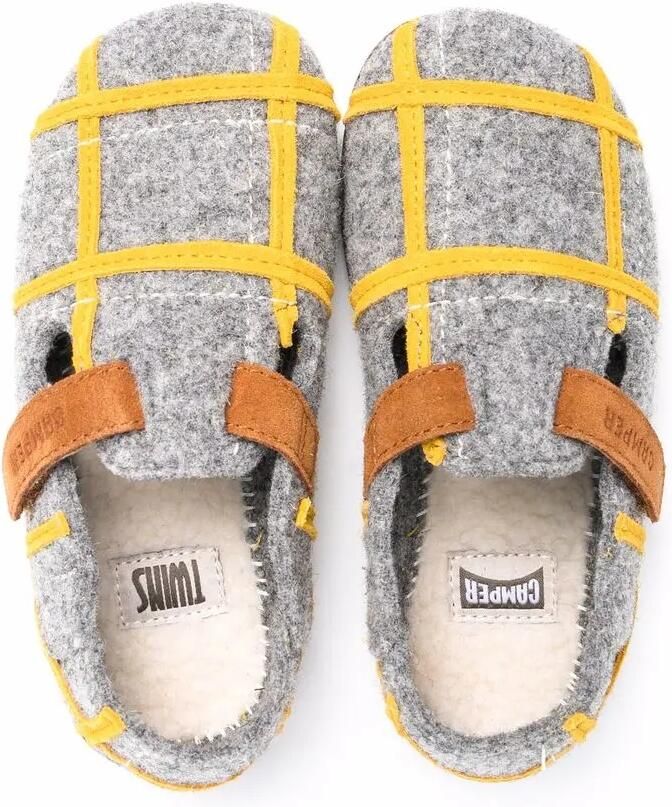 Camper Kids Geruite slippers Grijs - Foto 2