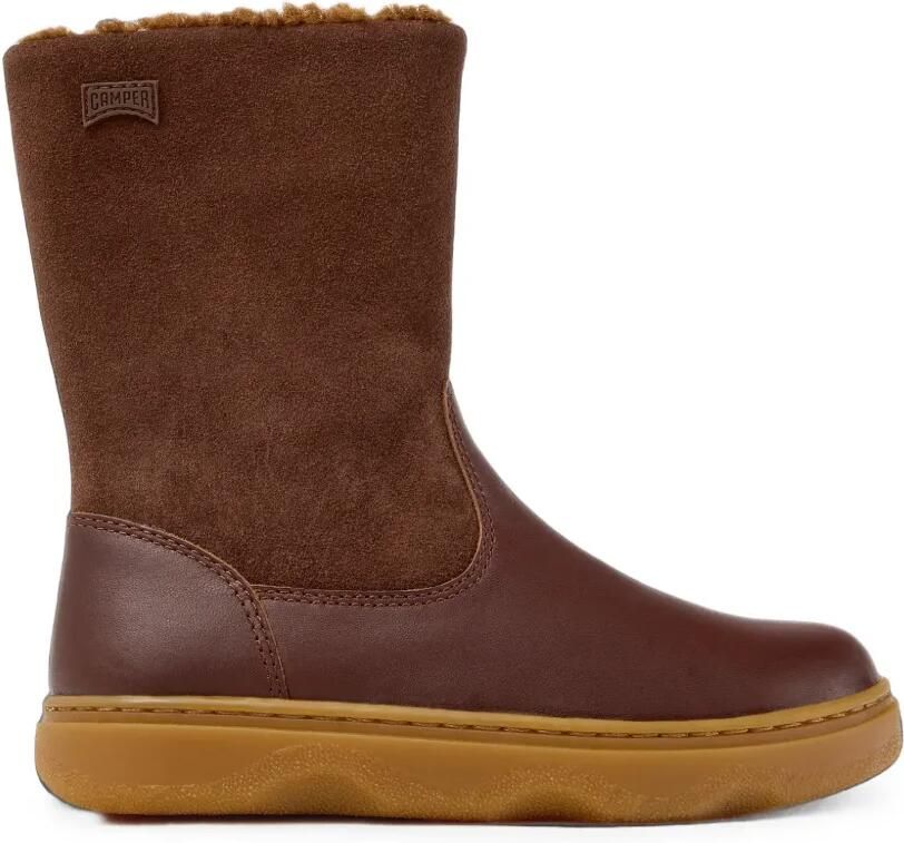 Camper Kids Kiddo laarzen met vlakken Bruin
