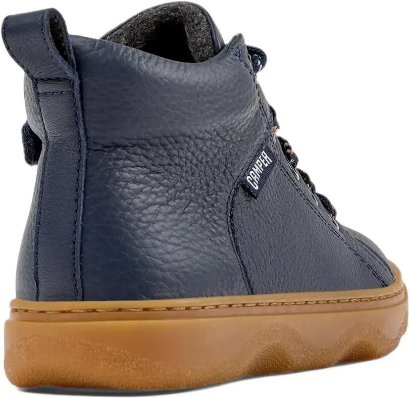 Camper Kids Kiddo veterlaarzen van leer met textuur Blauw - Foto 2