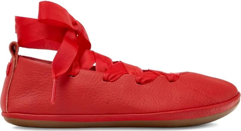Camper Kids Leren ballerina's Rood