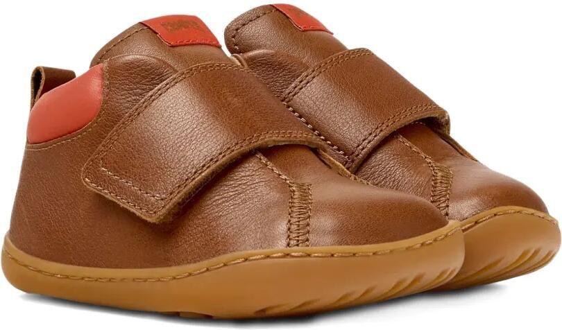 Camper Kids Leren sneakers met bandjes Bruin