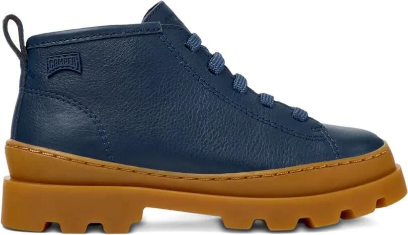 Camper Kids Leren veterlaarzen Blauw - Foto 4