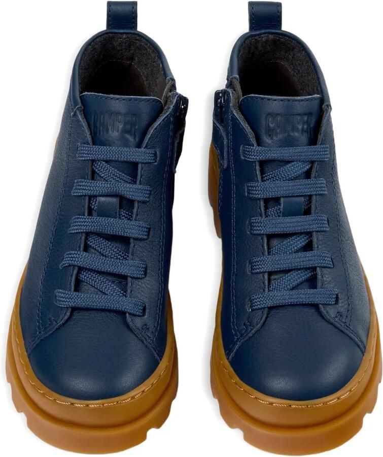 Camper Kids Leren veterlaarzen Blauw - Foto 2
