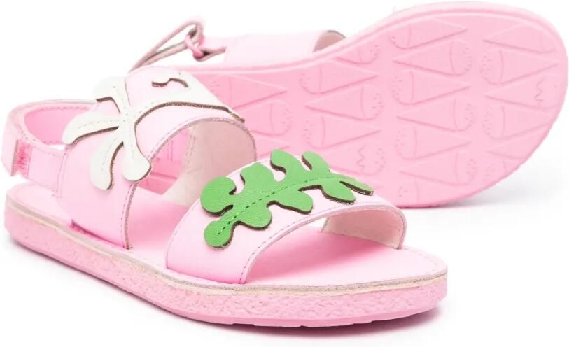 Camper Kids Miko Twins leren sandalen Roze - Foto 2