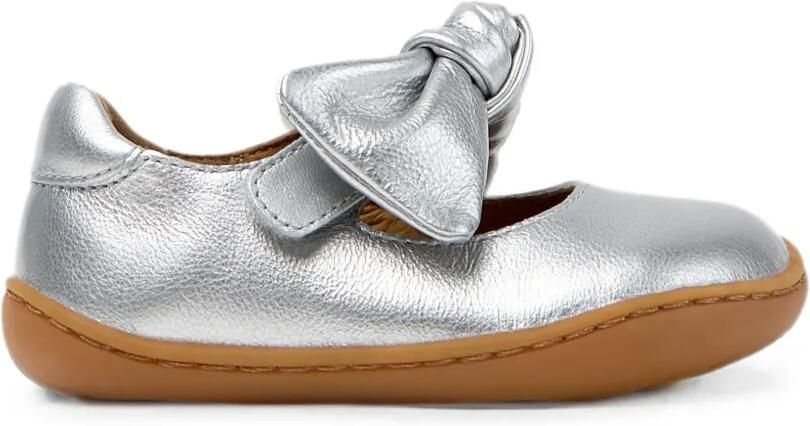 Camper Kids Peu ballerina's met strikdetail Zilver