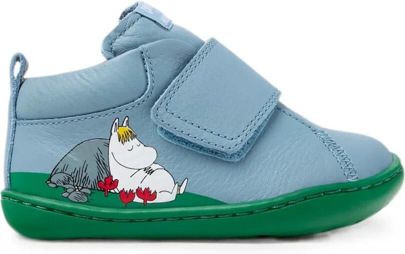 Camper Kids Peu Cami enkellaarzen met klittenband Blauw