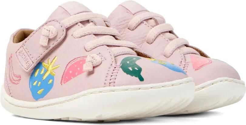 Camper Kids Peu Cami Twins sneakers met fruitprint Roze
