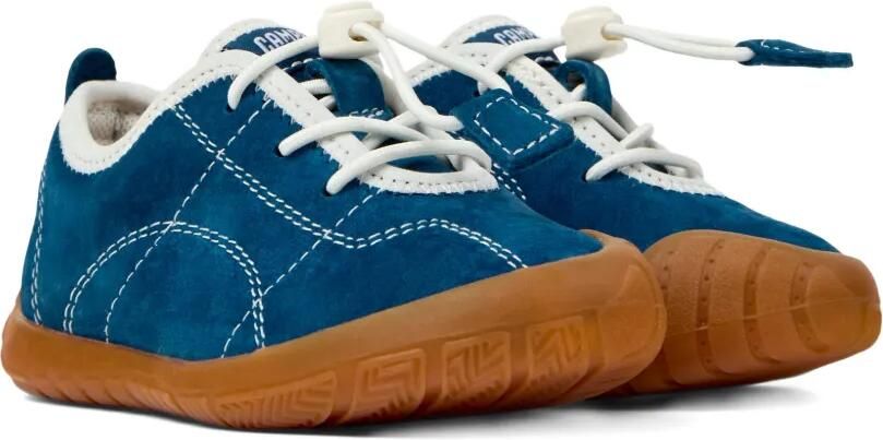 Camper Kids Peu Path sneakers met contrasterend stiksel Blauw