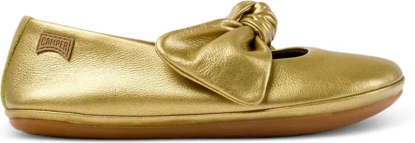 Camper Kids Right ballerina's met geknoopt detail Goud - Foto 5