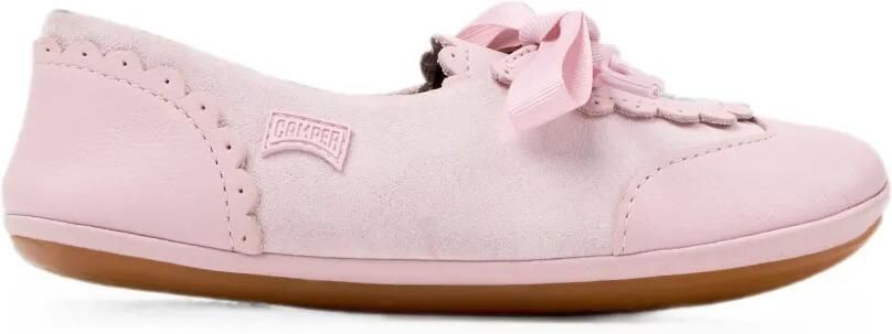 Camper Kids Right ballerina's met strik-detail Roze