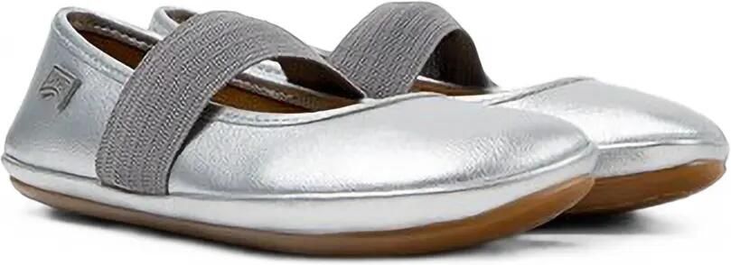 Camper Kids Right ballerina's met elastisch bandje Zilver