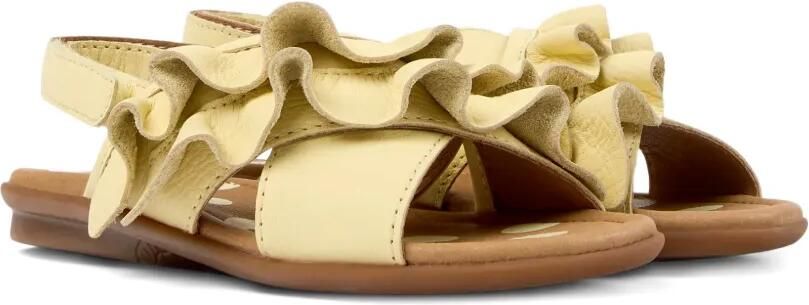 Camper Kids Right sandalen met ruches Geel