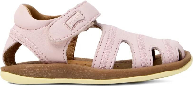 Camper Kids Roze gladde leren sandalen