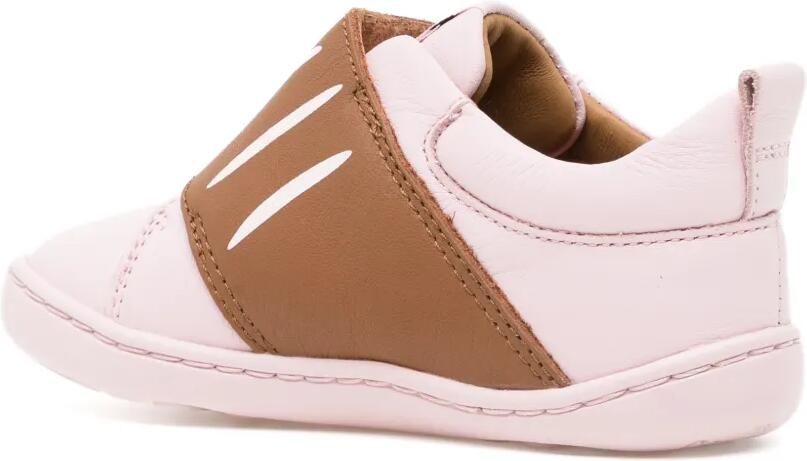 Camper Kids Sneakers met klittenband en dierenpatch Roze - Foto 2