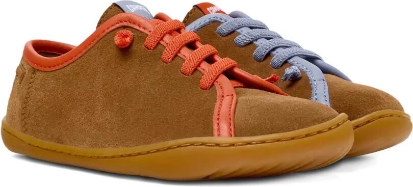 Camper Kids Suède leren sneakers Bruin