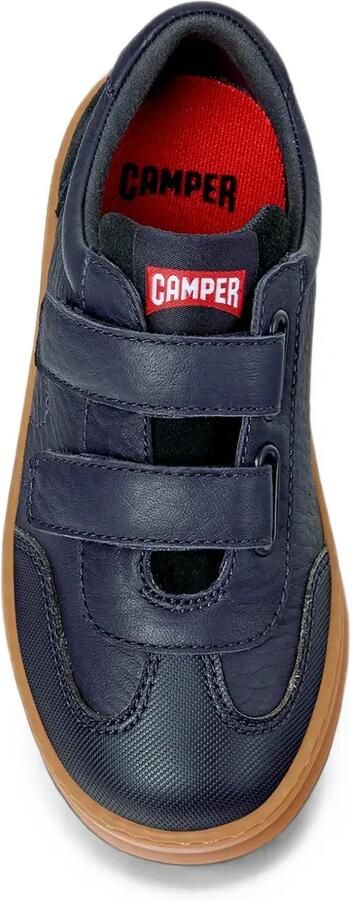 Camper Kids touch-strap leather sneakers Blauw - Foto 4