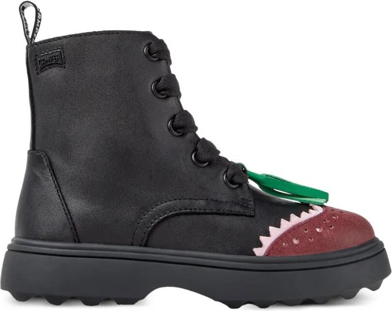 Camper Kids Twins leren enkellaarzen Zwart - Foto 4
