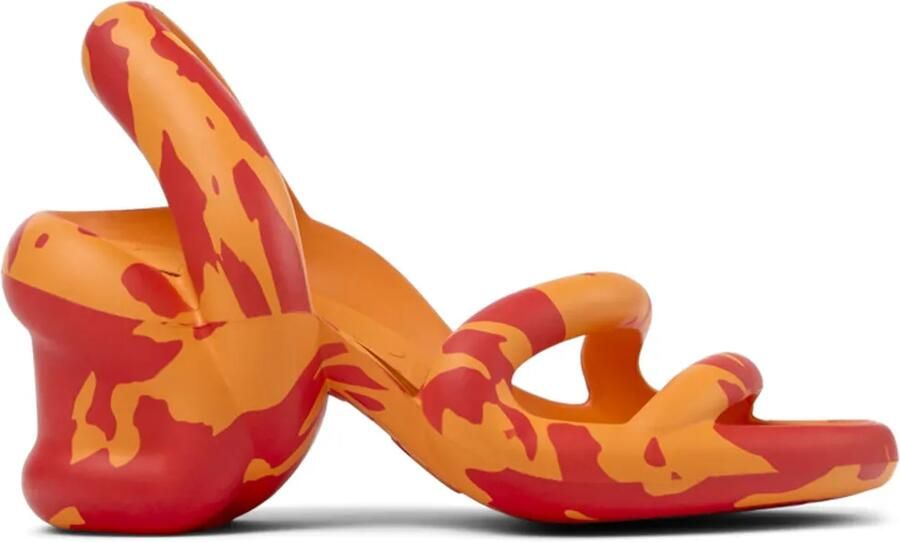 Camper Kobarah sandalen 76 mm Oranje