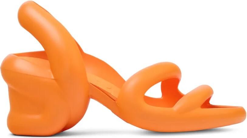 Camper Kobarah sandalen met hak Oranje