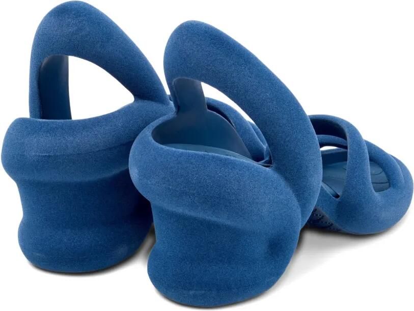 Camper Kobarah sandalen met open neus en hak Blauw - Foto 3