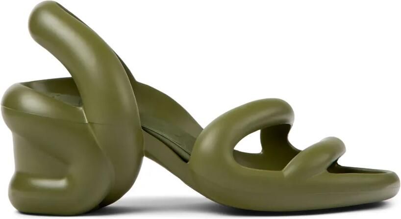 Camper Kobarah slingback sandalen 76 mm Groen