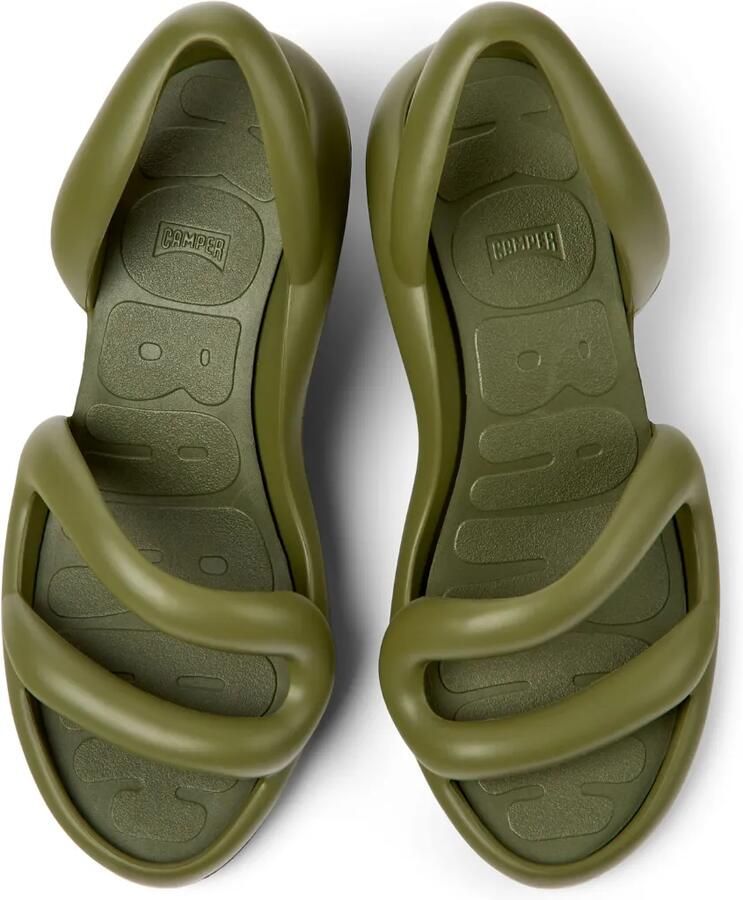 Camper Kobarah slingback sandalen 76 mm Groen - Foto 2