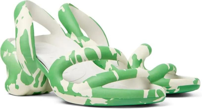 Camper Kobarah slingback sandalen Groen